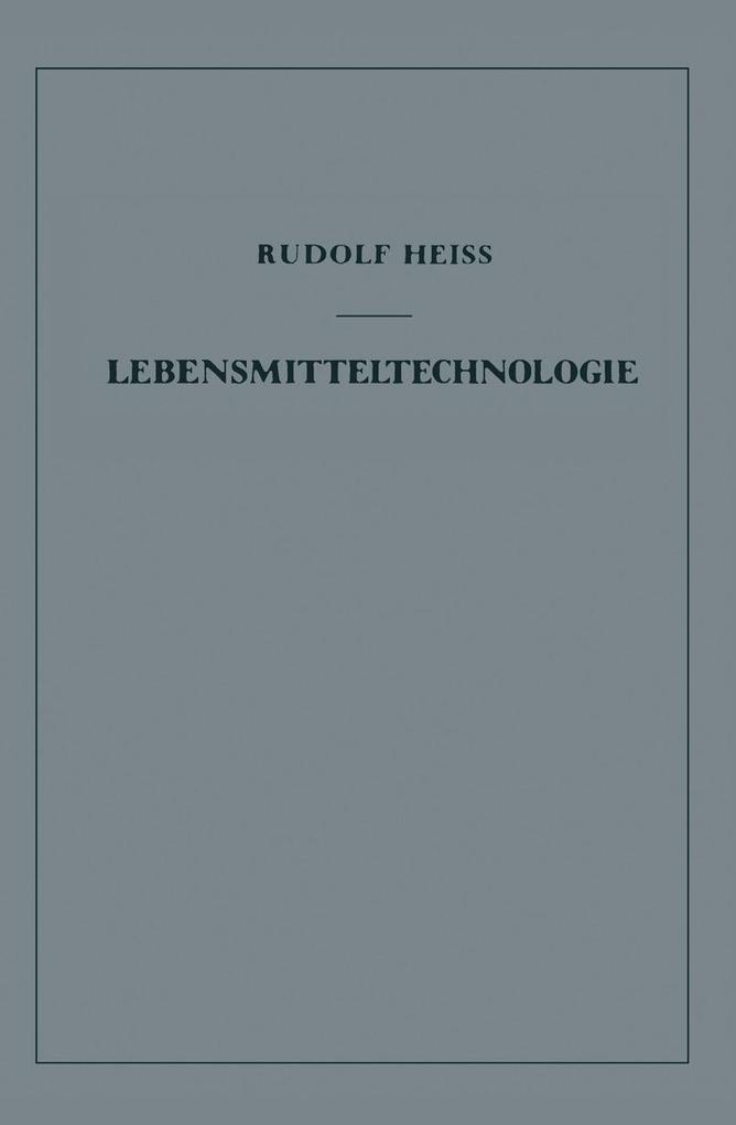 Lebensmitteltechnologie