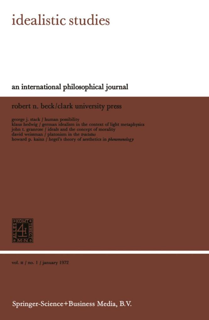 Idealistic Studies