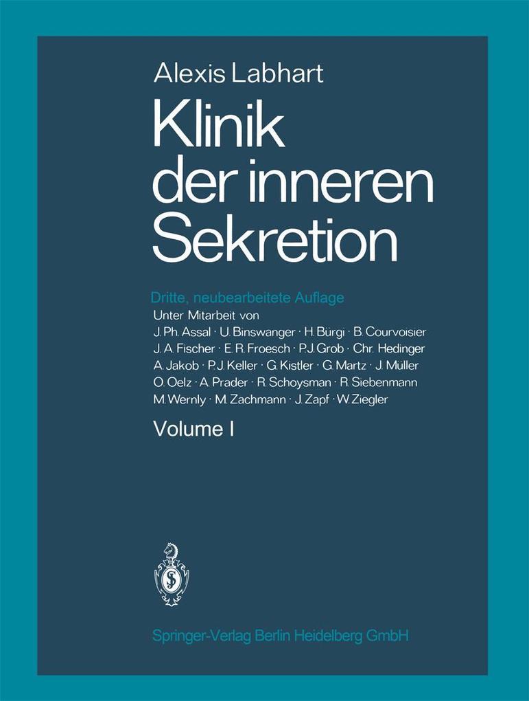 Klinik der inneren Sekretion