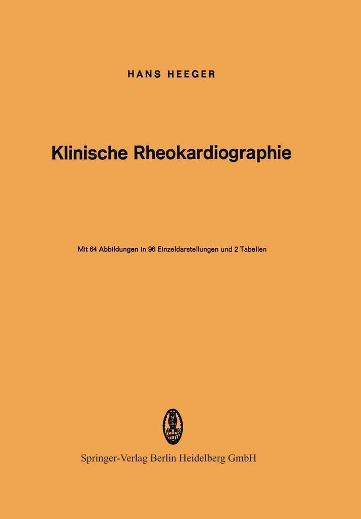 Klinische Rheokardiographie