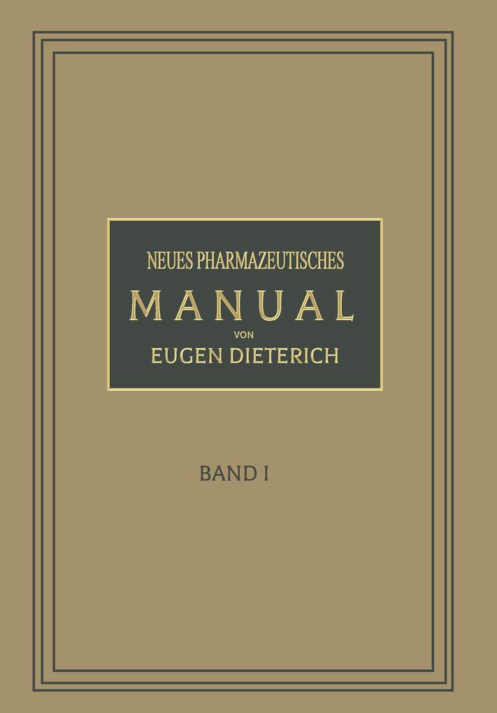 Neues Pharmazeutisches Manual