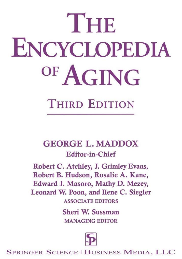 The Encyclopedia of Aging
