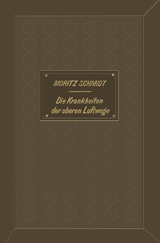 Die Krankheiten der oberen Luftwege