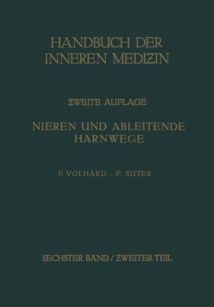 Die doppelseitigen hämatogenen Nierenerkrankungen.