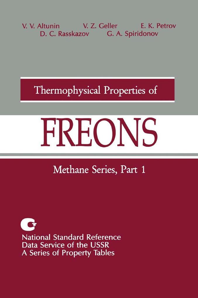 Thermophysical Properties of Freons