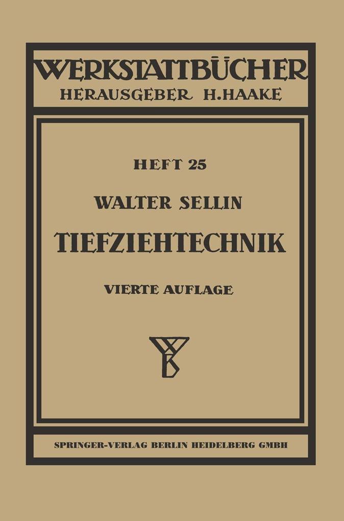 Tiefziehtechnik