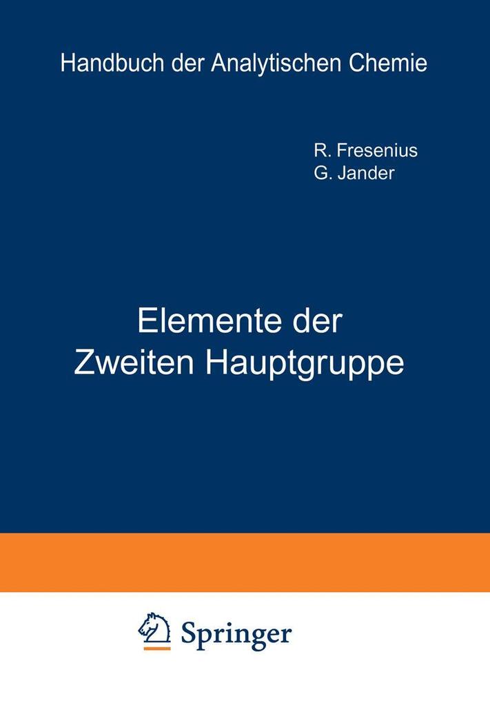 Elemente der weiten Hauptgruppe