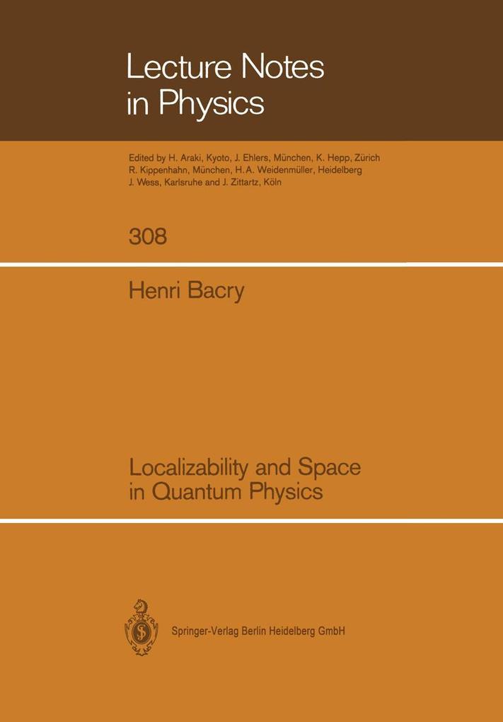 Localizability and Space in Quantum Physics