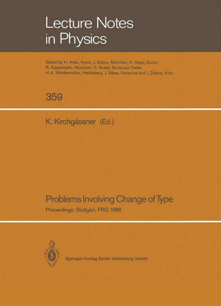 Problems Involving Change of Type