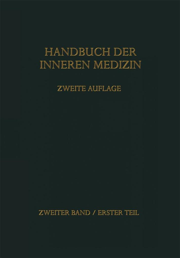 Handbuch der inneren Medizin