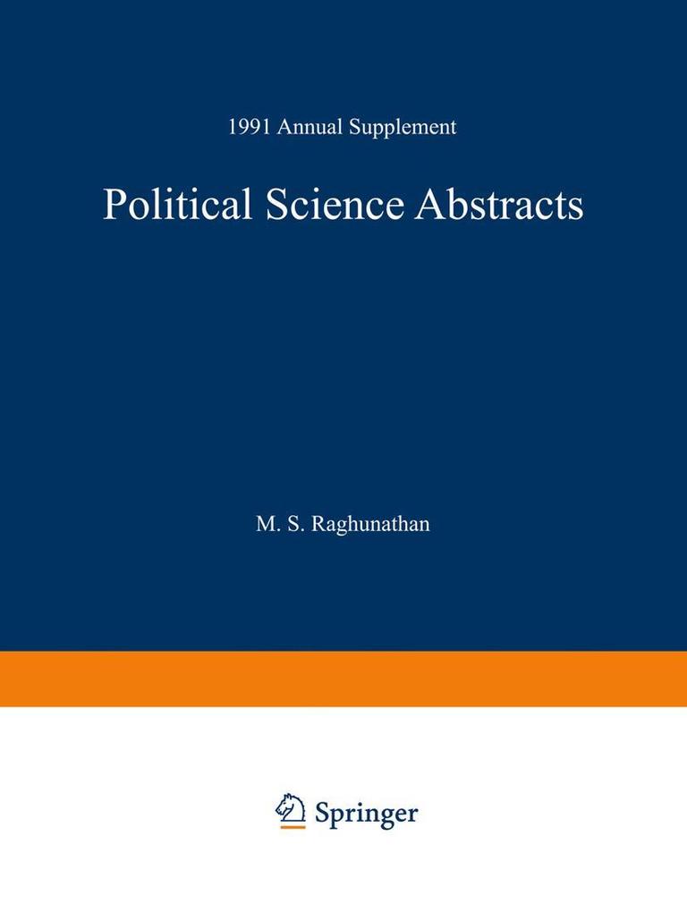 Political Science Abstracts