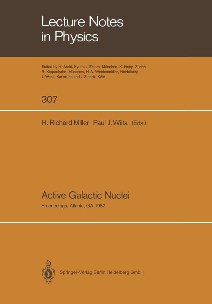 Active Galactic Nuclei