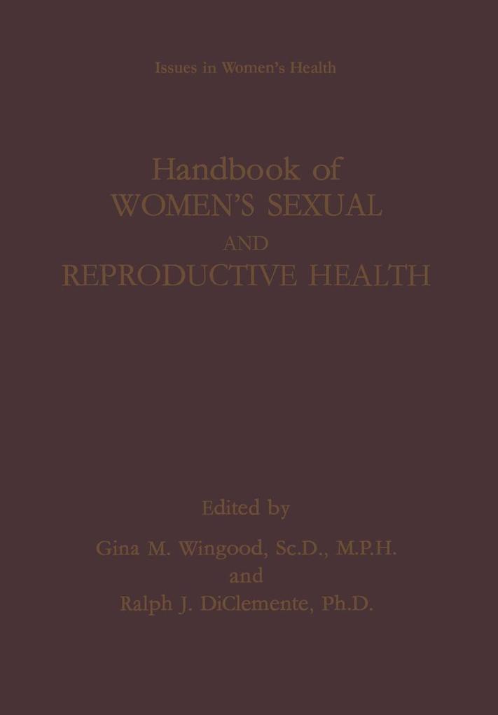 Handbook of Women's Sexual and Reproductive Health