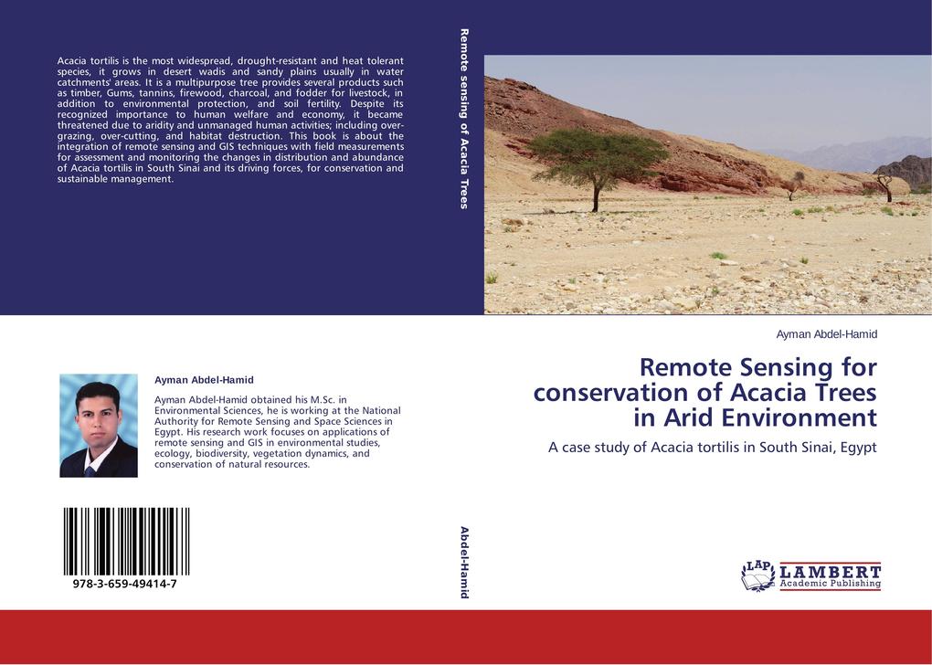 Remote Sensing for conservation of Acacia Trees in Arid Environment - Ayman Abdel-Hamid