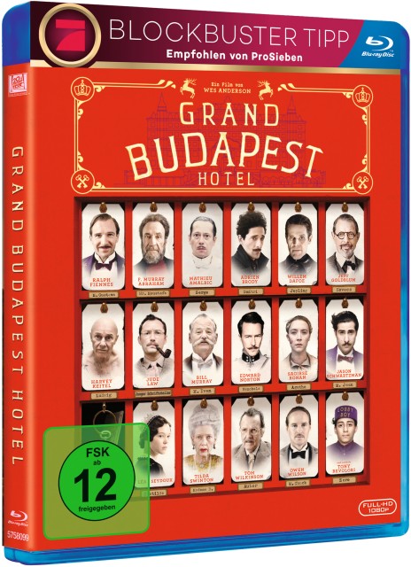 20th Century Fox Home Entertainment Grand Budapest Hotel