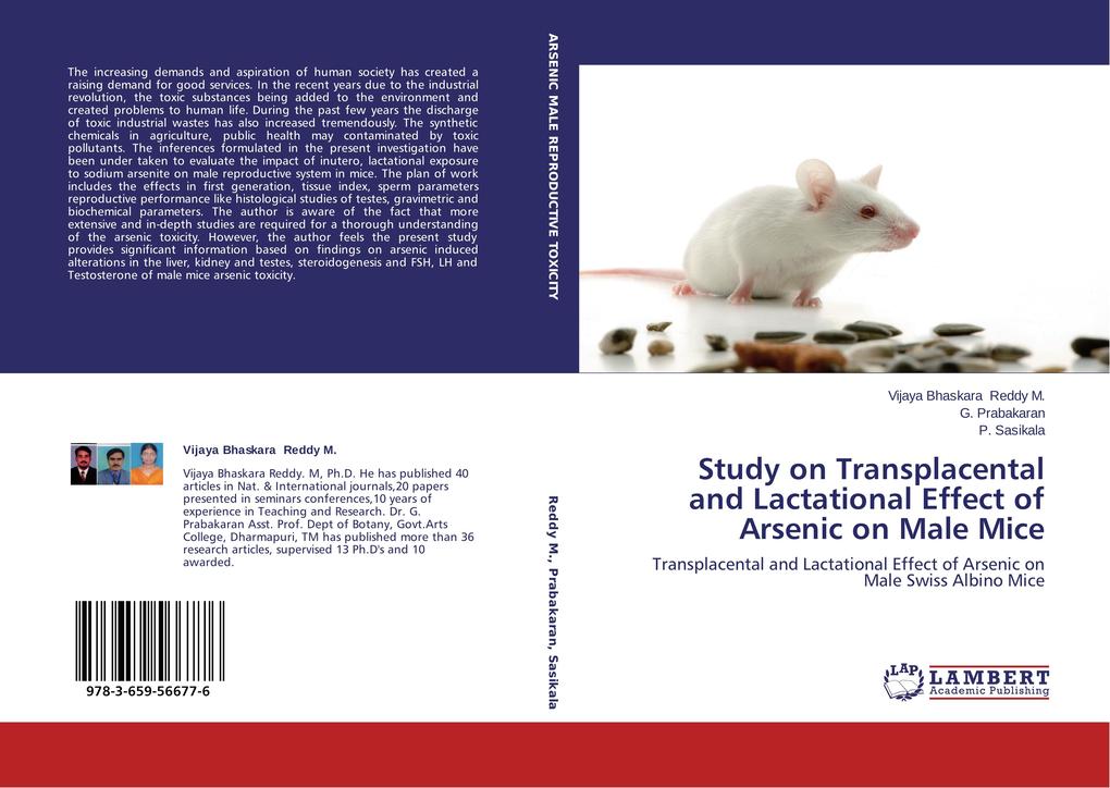Study on Transplacental and Lactational Effect of Arsenic on Male Mice