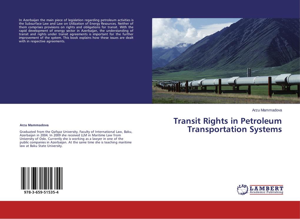 Transit Rights in Petroleum Transportation Systems