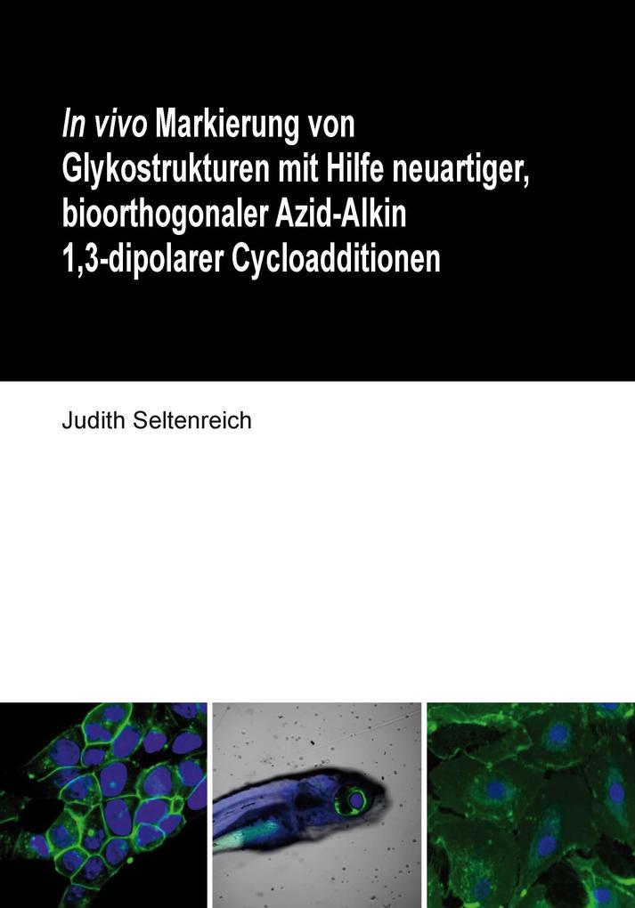 In vivo Markierung von Glykostrukturen mit Hilfe neuartiger bioorthogonaler Azid-Alkin 13-dipolarer Cycloadditionen