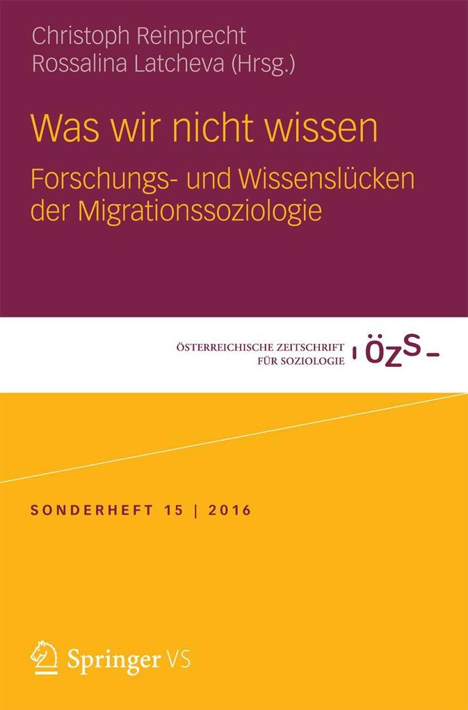 Was wir nicht wissen