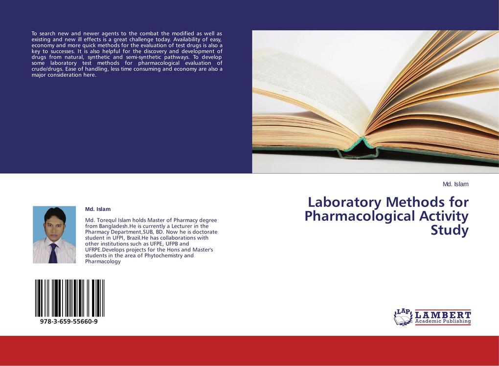 Laboratory Methods for Pharmacological Activity Study