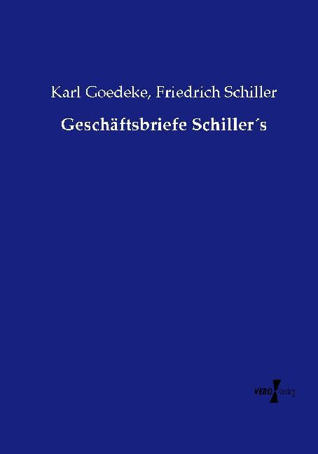 Geschäftsbriefe Schillers