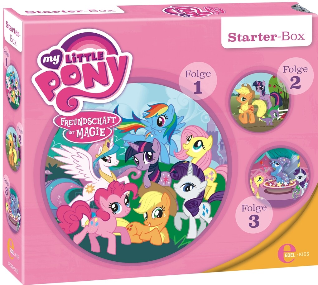 Image of CD My little Pony - Starter Box (Folgen 1,2,3) Hörbuch