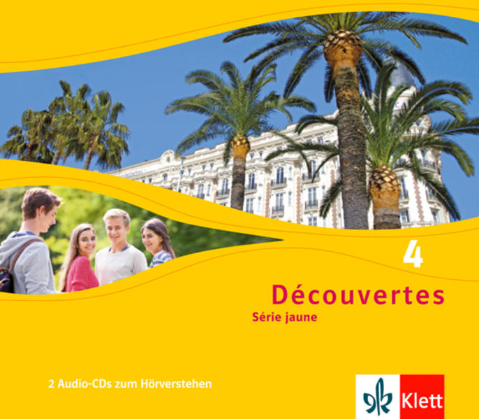 Découvertes. Série jaune (ab Klasse 6). Ausgabe ab 2012.Bd.42 Audio-CDs zum Hörverstehen