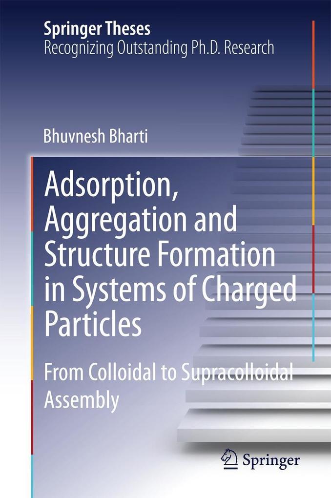 Adsorption Aggregation and Structure Formation in Systems of Charged Particles