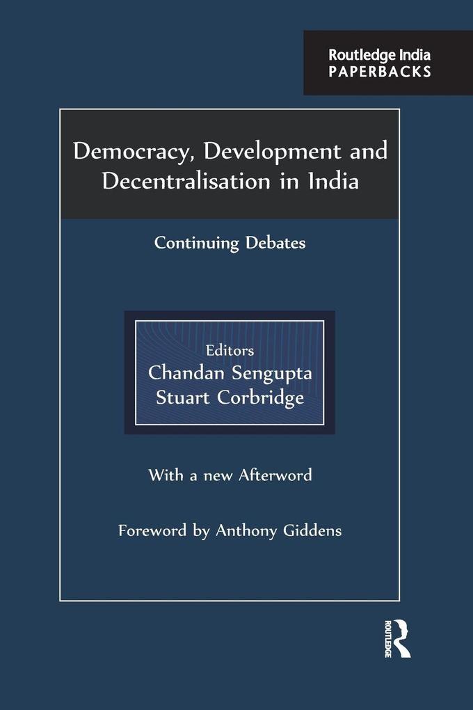 Democracy Development and Decentralisation in India