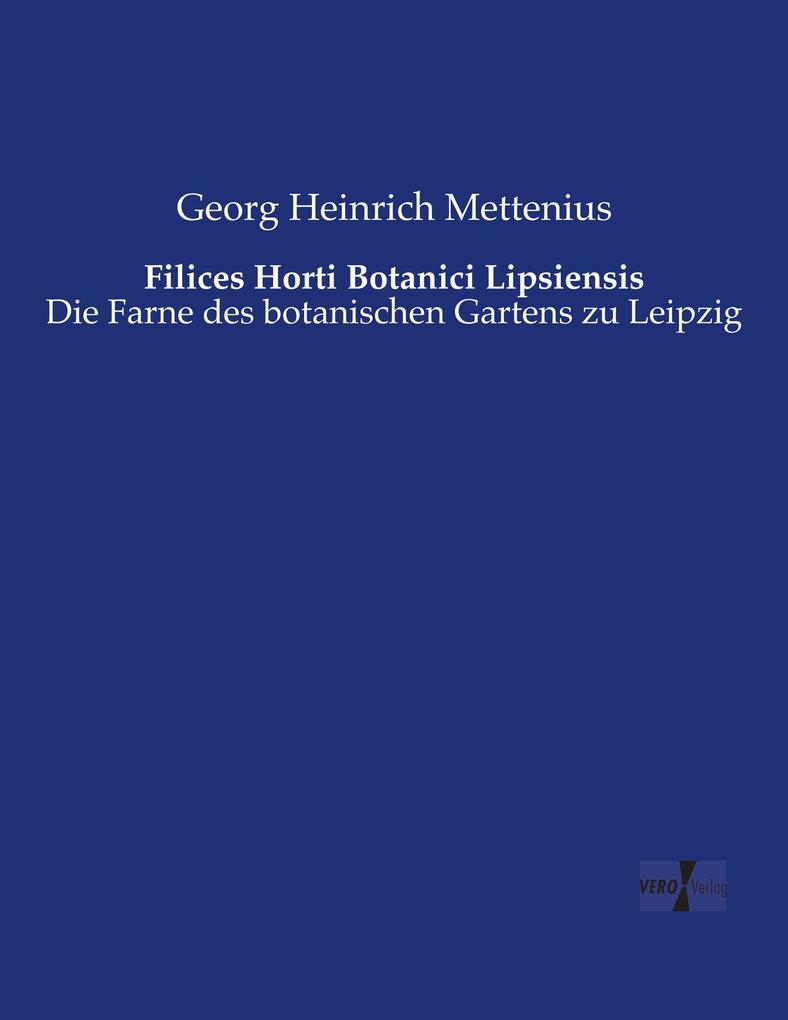 Filices Horti Botanici Lipsiensis