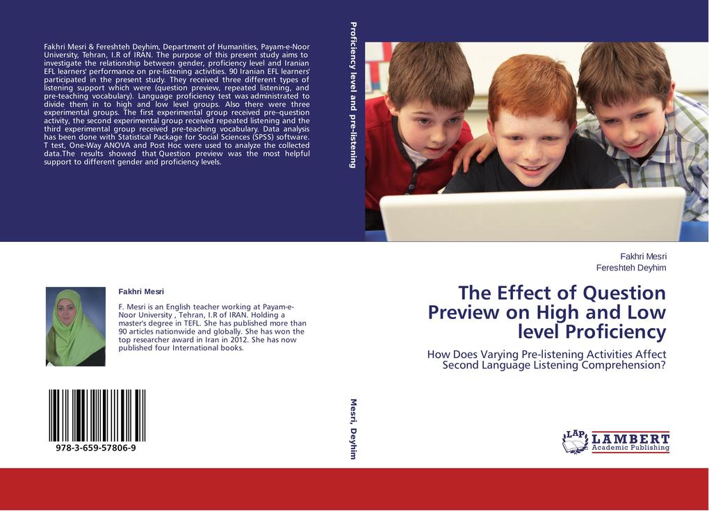 The Effect of Question Preview on High and Low level Proficiency