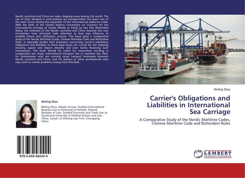 Carrier‘s Obligations and Liabilities in International Sea Carriage