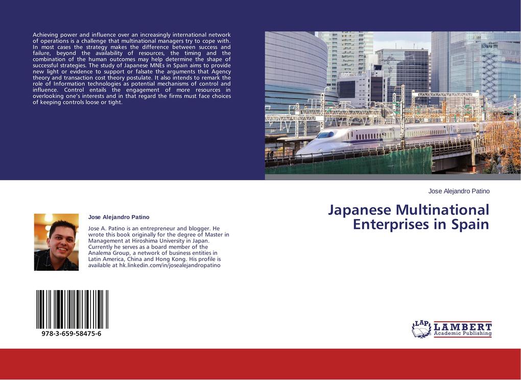 Japanese Multinational Enterprises in Spain