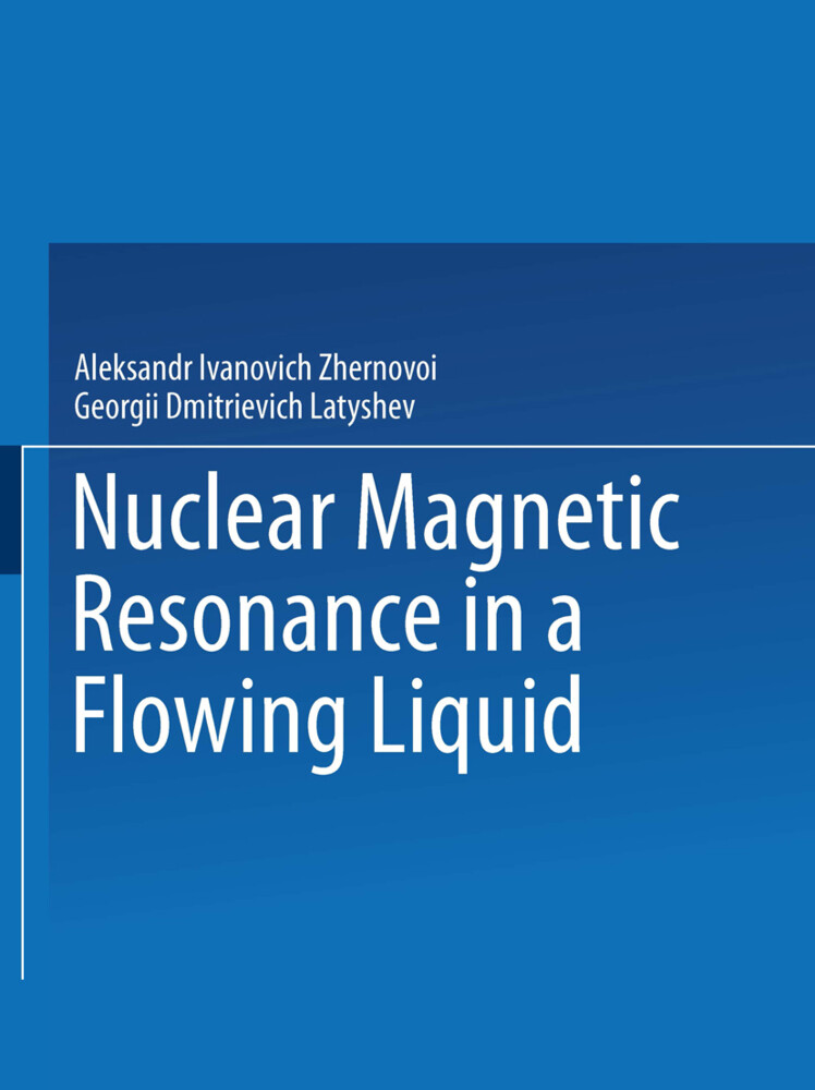 Nuclear Magnetic Resonance in a Flowing Liquid / Yadernyi Magnitnyi Rezonans V Protochnoi Zhidkosti / Ядерhый Магhиthый Резohahc В Проtoч