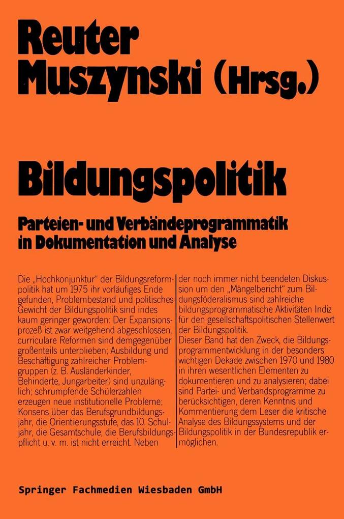 Bildungspolitik
