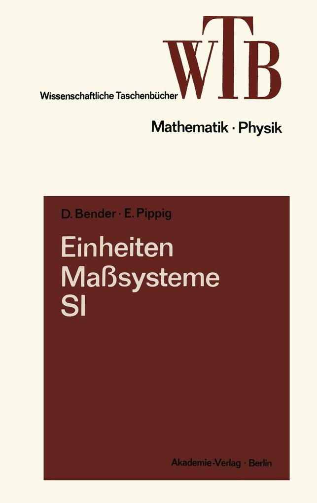 Einheiten Maßsysteme SI