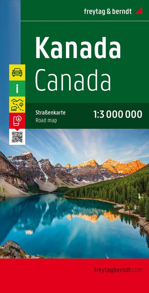 Kanada Autokarte 1:3 Mio.
