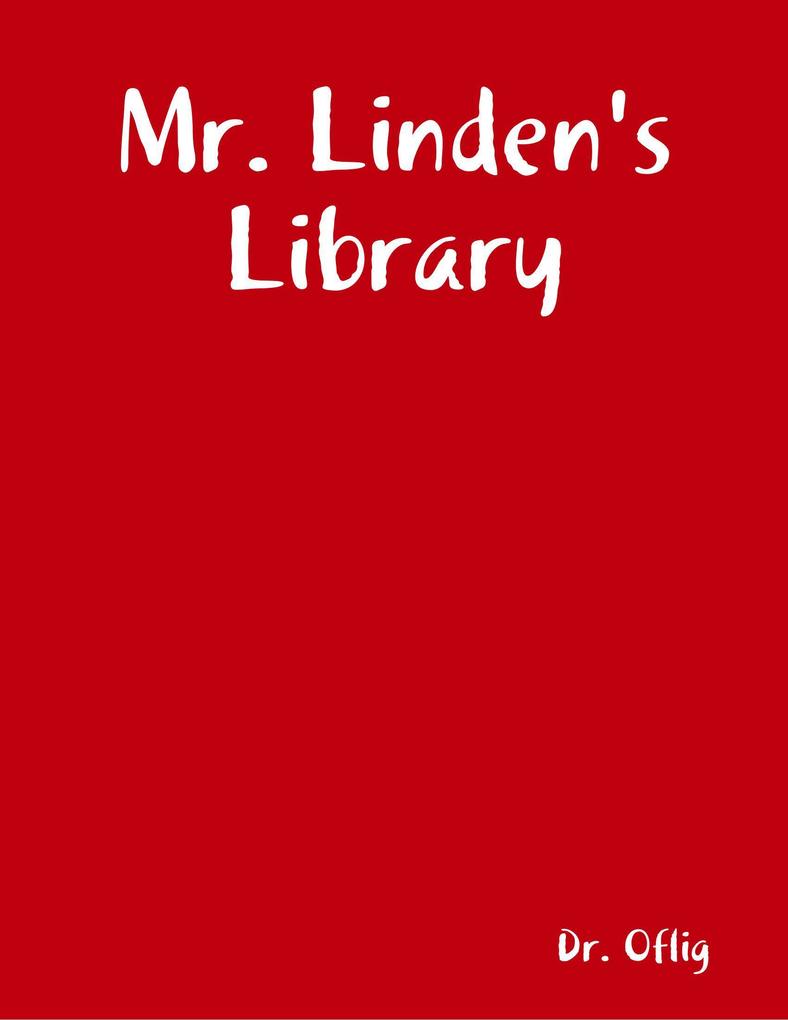 Mr. Linden‘s Library