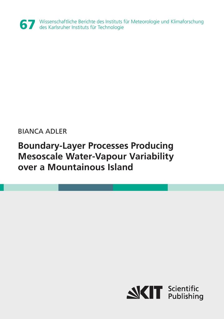 Boundary-Layer Processes Producing Mesoscale Water-Vapour Variability over a Mountainous Island