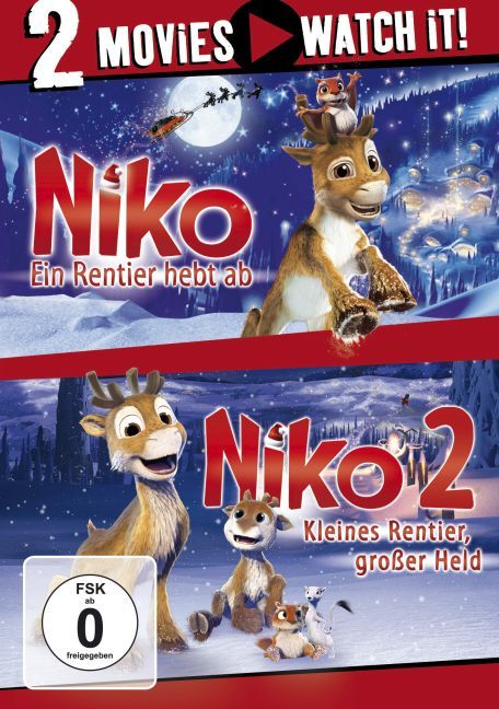 Niko - Ein Rentier hebt ab & Niko 2 - Kleines Rentier großer Held