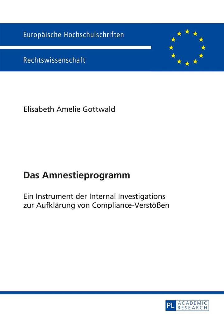 Das Amnestieprogramm Buch Kartoniert Elisabeth Gottwald