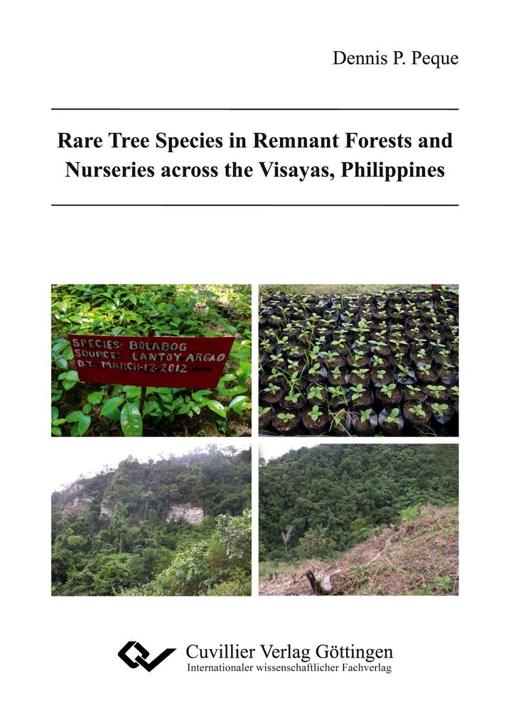Rare Tree Species in Remnant Forests and Nurseries across the Visayas Philippines