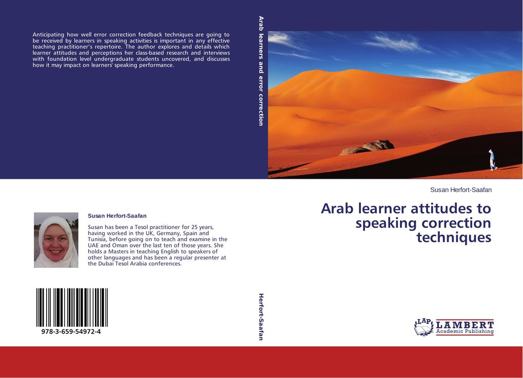 Arab learner attitudes to speaking correction techniques