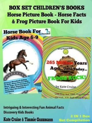 Box Set Children‘s Books: Horse Picture Book - Horse Facts & Frog Picture Book For Kids: 2 In 1 Box Set