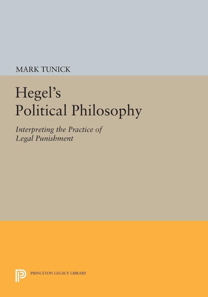 Hegel‘s Political Philosophy