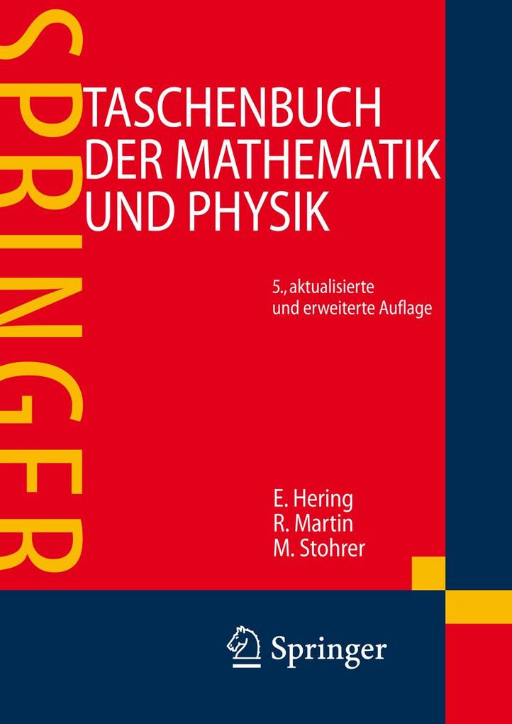 Taschenbuch der Mathematik und Physik - Ekbert Hering/ Rolf Martin/ Martin Stohrer
