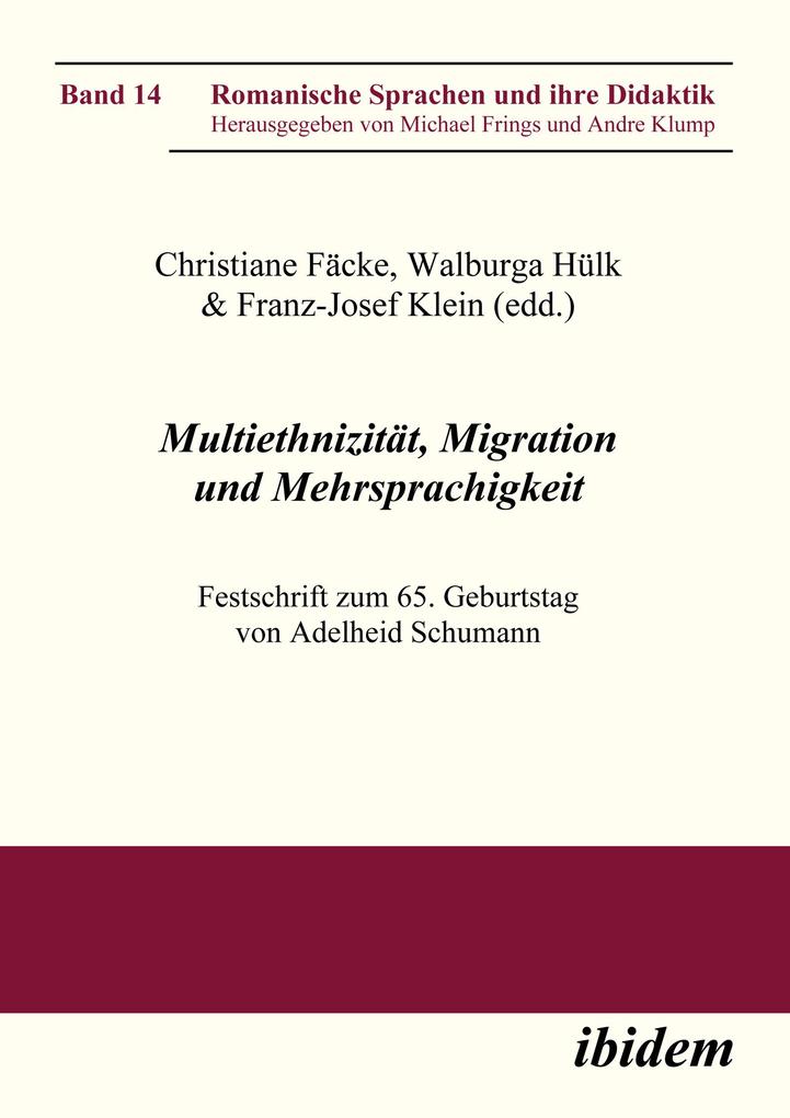 Multiethnizität Migration und Mehrsprachigkeit
