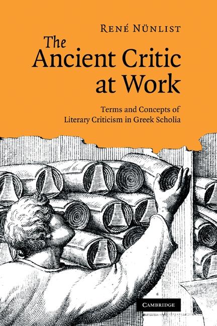 Ancient Critic at Work