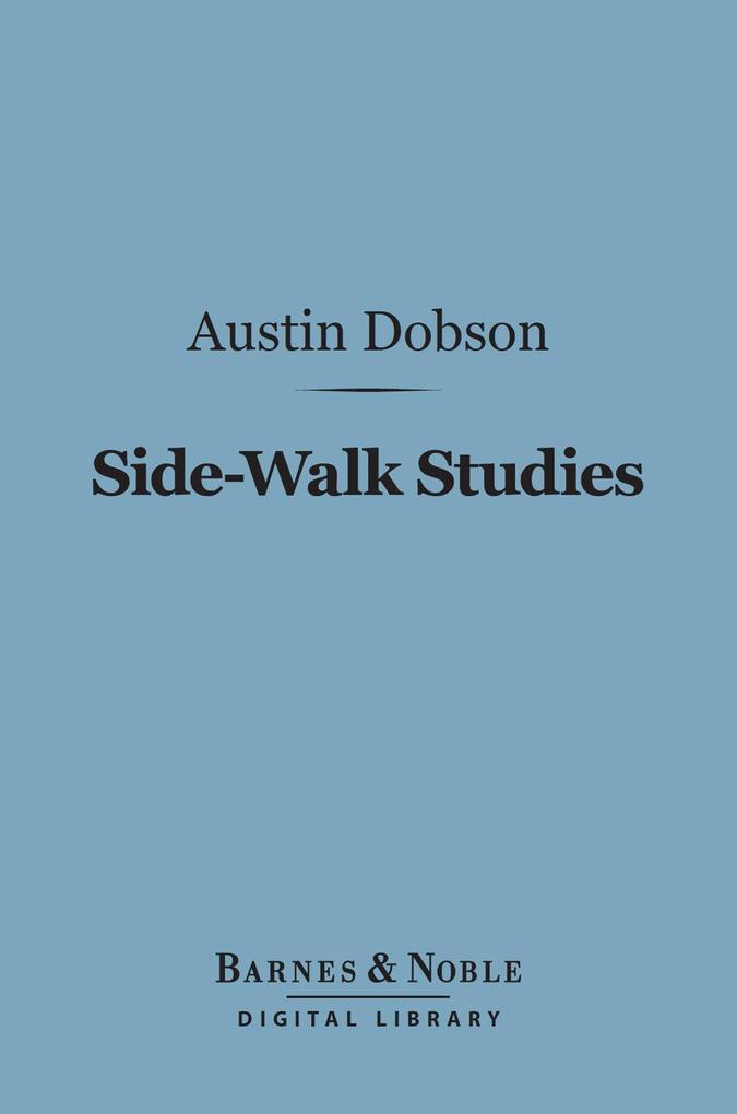 Side-Walk Studies (Barnes & Noble Digital Library)
