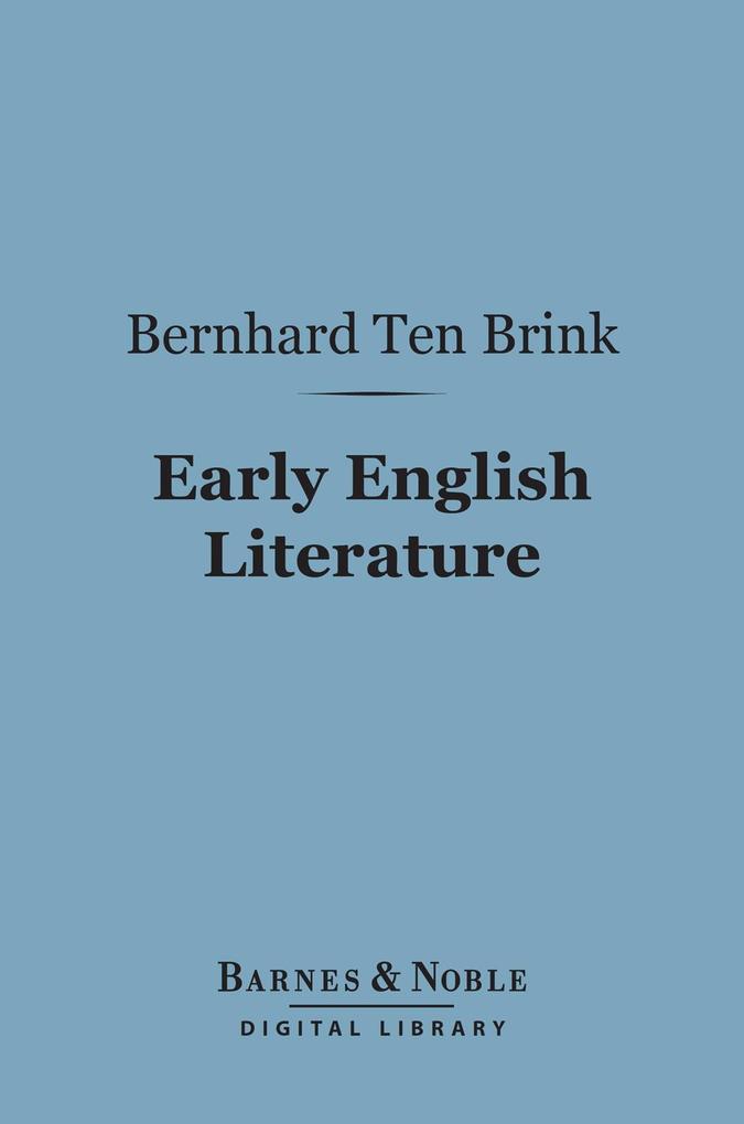 Early English Literature (Barnes & Noble Digital Library)